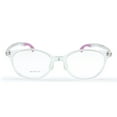 thumbnail image 1 of Children Optical Glasses Frame Oval Size 46 Adjustable Ear Lock Flexible TR90 Eyeglasses 6-10Y, 1 of 5
