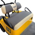thumbnail image 3 of 10L0L Golf Cart Seat Covers for EZGO TXT RXV &Club Car DS,Washable Mesh Bench Seat Cover-Gray Beige, 3 of 7