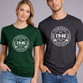 thumbnail image 5 of 1946 Birthday Vintage Birthday T-Shirt – Retro Nostalgia Theme – Milestone Birthday Celebration, 5 of 6