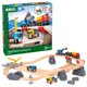 thumbnail image 3 of Set de tren de juguete Brio World Rail & Road Loading 32 piezas, 3 of 9