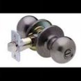 thumbnail image 2 of ProSource 6997712 Privacy Door Knob, 2-3/8 - 2-3/4 in, Adjustable 6-Way Latch Bolt Fasteners, Stainl, 2 of 2