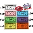 thumbnail image 1 of Matty's Money Juego de dinero de juego de 420 piezas de repuesto (60 piezas cada una de $1 Matty's Toy Stop Matty's Toy Stop, 1 of 2