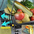 thumbnail image 6 of Metal Wire Baskets With Wheels 6 Tier Stackable Fruit Vegetable Basket Rack Storage Bins Shelf for Kitchen Pantry,Market, Garage, 6 of 14