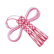 Skipping Speed Jump Rope for Kids - Light Weight, Adjustable, Tangle Free, Long Jumping ropes for Cardio, Boxing, CrossFit for Boys and Girls Ages 6~10 (Kids Luxury Pink)