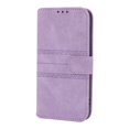 thumbnail image 2 of Pour Iphone 14 Pro Étui Magnétique Rayée Embossée (Violet), Iphone 13, 2 of 6