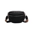 thumbnail image 1 of Bolso Pecho Btafrte con Múltiples Bolsillos Sillín Cruzado Cuero PU para Mujer Negro, 1 of 9