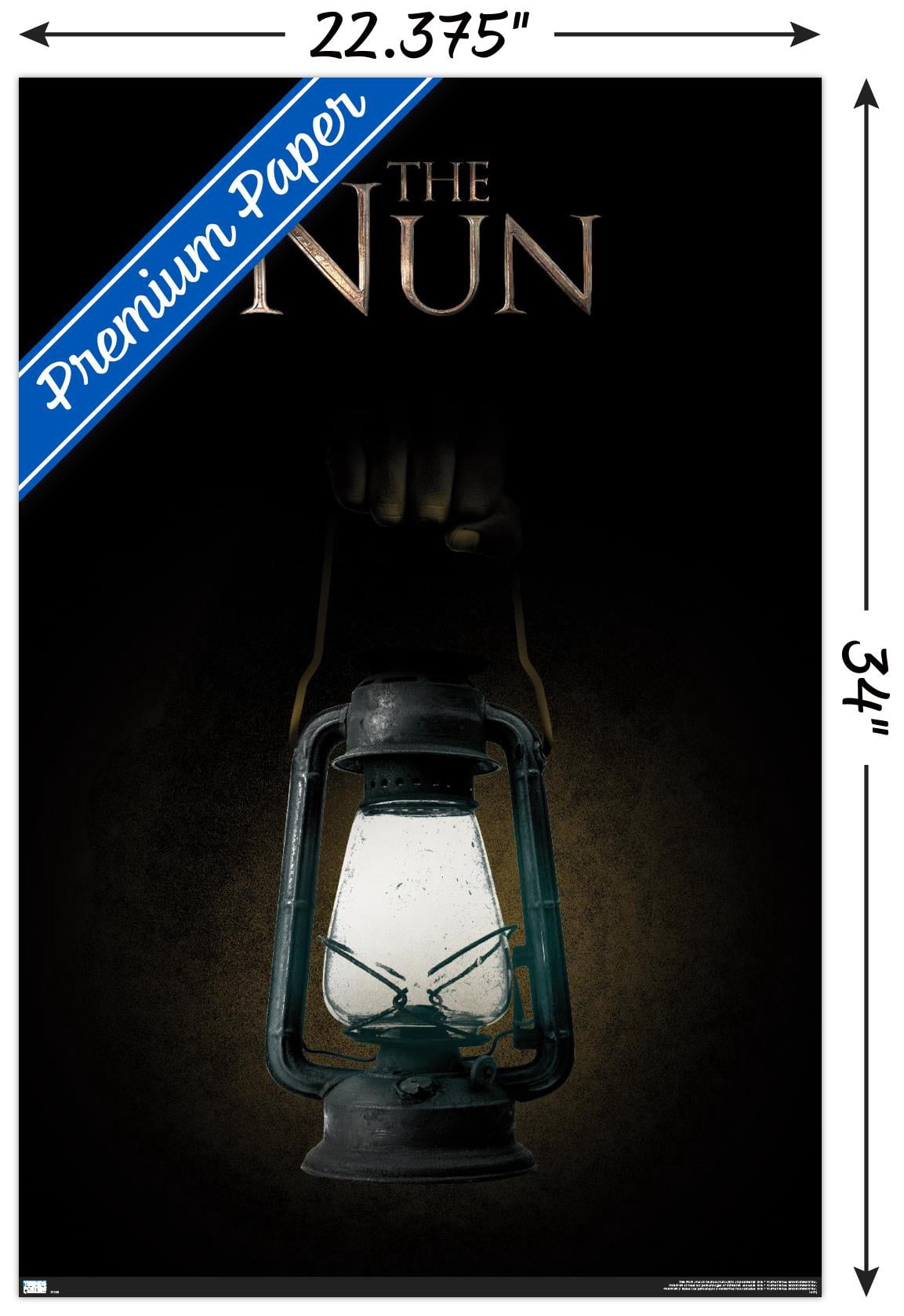 The Nun - Lantern Wall Poster, 22.375" x 34"