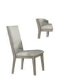 thumbnail image 5 of Acme Furniture ACME Rocky Side Chair (Set-2), Fabric & Gray Oak, 5 of 6