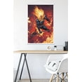 thumbnail image 5 of Marvel Ghost Rider - Flaming Chain Wall Poster with Magnetic Frame, 22.375" x 34", 5 of 5