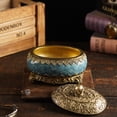 thumbnail image 5 of Retro Jewelry Ring Storage Case Decorative Boxes With Lids For Home Decor Earring Container Decor Resin Necklace Travel Display Box Jewelry Box Female Gift, 5 of 11