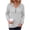 Gray, variant on Anygrew Hoodies for Women Lightweight Long Sleeve Shirts Sweatshirt with Kangaroo Pocket Pullover Sweaters Fall Tops