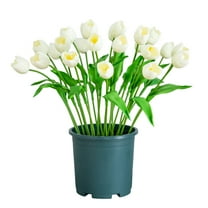 Nearly Natural 2ft. UV Resistant Artificial Tulip Plant (Indoor/Outdoor)