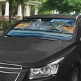 thumbnail image 2 of 3D Coyote Couple Car Auto Sunshades Windshield Heat Protection Sun Shades Univeral Fit Cars Suv Truck, 2 of 6