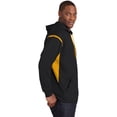 thumbnail image 2 of Sport-Tek Men's Tall Tech Fleece Colorblock Hooded Sweatshirt. TST246, 2 of 4
