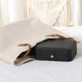 thumbnail image 4 of Unique Bargains Women Girls Travel Jewelry Box Small Portable PU Leather Jewelry Case Black, 4 of 7