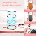 thumbnail image 5 of 2-in-1 Entronix Bundle for iPhone 11, Magnetic Clear Case 1 Screen Protector, Red, 5 of 8