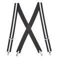 thumbnail image 1 of SuspenderStore Mens 1,5 Pouces de Large Clip Bretelles: Rayures, Points, Chèques, 1 of 4