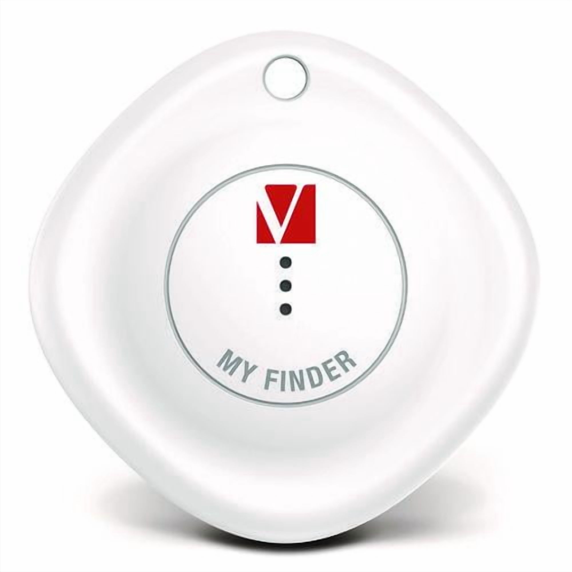 My Finder Bluetooth Tracker for Apple iOS, Black/White, 2/Pack | Bundle of 2