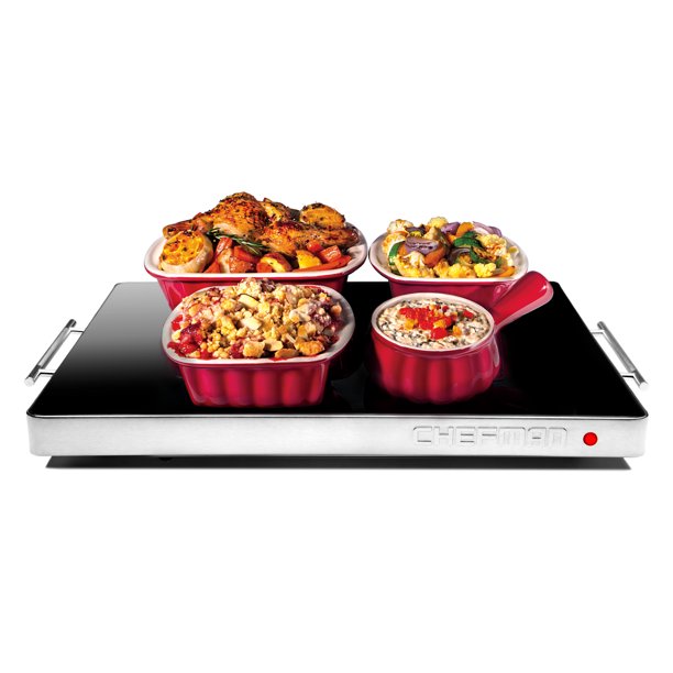 Chefman Electric Warming Tray with Adjustable Temperature Control