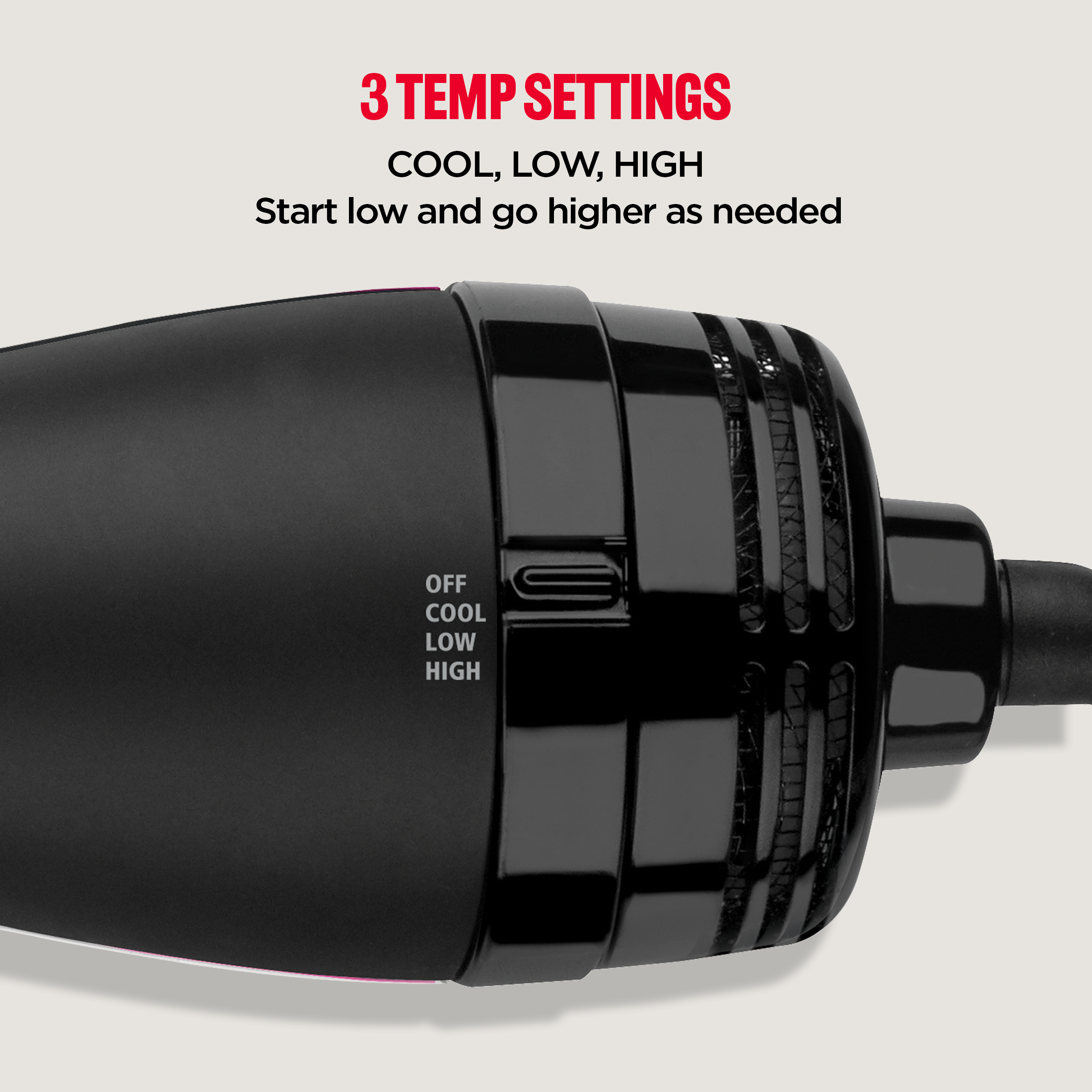 Revlon One-Step Volumizer Hair Dryer Brush, Purple photo 8