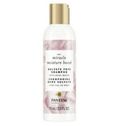 Pantene Sulfate Free Shampoo with Rosewater for Dry Damaged Hair, Color Safe, 3.0 oz