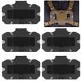 thumbnail image 4 of Likrtyny Tablero Navegación Plegado Soporte MOLLE Equipo para Accesorios para Chaleco (negro) 5 Uds., 4 of 8