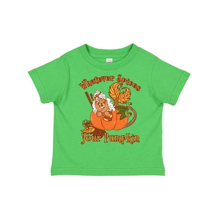 

Inktastic Whatever Spices Your Pumpkin Fall Mermaid Gift Toddler Boy or Toddler Girl T-Shirt