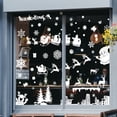 thumbnail image 6 of Unique Bargains Window Clings Party Supplies for Holiday White City Santa Claus, 6 of 7