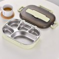 thumbnail image 1 of SUGARMOM Boîte à Lunch pour Adultes Conteneur à Lunch avec Compartiments Boîte à Lunch en Acier Inoxydable Chauffe-Nourriture Réutilisable Boîte à Lunch pour Chauffer Nourriture Boîte à Lunch pour Travail pour Hommes Femmes Réduction, 1 of 8