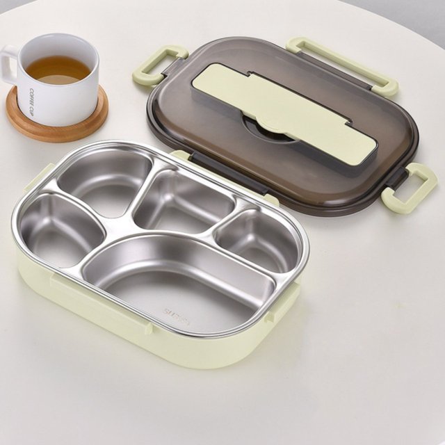 CHUANK Lunch Box for Adults Lunch Container with Compartments Stainless Lunch Box Food Warmer Reusable Box Lunch Warmer for Heating Food Lunch Box for Work for Men Women Discount
