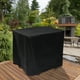 thumbnail image 2 of WORGEOUS Cubierta de muebles de patio al aire libre cubierta de muebles de jardín de polvo a prueba de agua (negro), 2 of 9