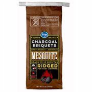 KR Ridged Charcoal Briquets - Mesquite