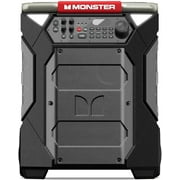 Monster MNRR360 Rockin' Roller 360 Portable Indoor/Outdoor Wireless Speaker, Gray/Black