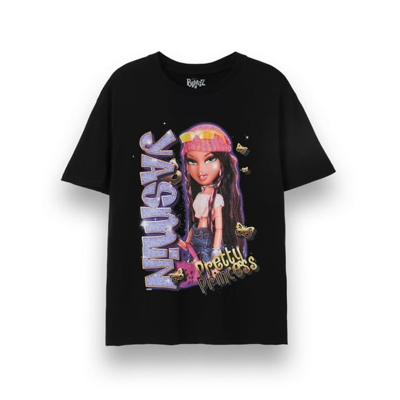 Bratz Womens Black Short Sleeved T-Shirt