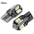 thumbnail image 4 of Filfeel 20Pcs Wedges Light Bulb,8LED T10 Car Side Wedge Light Bulb For Canbus T10 194 168 W5W 5730, 4 of 8