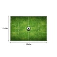 thumbnail image 3 of Indoor Football Field Game Rug, Sports Style Carpet, 24x35 Inches, for Young Ones Playroom, Living Room, Bedroom, Entrance Door Mat, by FAJHHA, 3 of 8