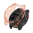 thumbnail image 1 of Flmtop 1PC Smartwatch Cas Anti-Drop TPU Montre Écran Protecteur Transparent Haute Clarté Écran Montre Cas Anti-Rayures Résistant à l'Usure Montre Visage Couvre Compatible avec Garmin Fenix 7, 1 of 10