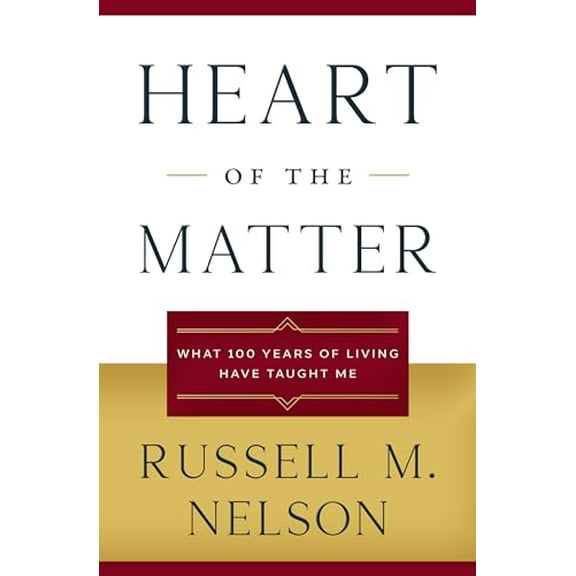 Pre-Owned Heart of the Matter: What 100 Years of Living Have Taught Me, 9781639932566, 1639932569, Hardcover,