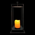 thumbnail image 2 of Alpine Corporation 19"H Rectangular Lantern with Glass Candle Compartment, 2 of 4