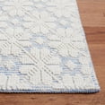 thumbnail image 4 of SAFAVIEH Vermont Orval Geometric Floral Wool Area Rug, Ivory/Blue, 6' x 9', 4 of 9
