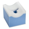 thumbnail image 3 of GentleTouch Head Positioner Blue / White Foam Bed Accessories 1937DZ - 12 Ct, 3 of 7