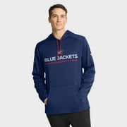 Men's Fanatics Navy Columbus Blue Jackets Authentic Pro Rink Hoodie