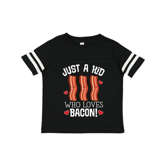Inktastic Just a Kid Who Loves Bacon Boys or Girls Toddler T-Shirt