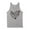 Grey, variant on Halloween Heart Tank Top Unisex Large White