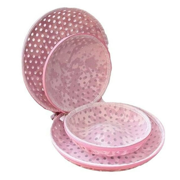 BAOQIN Underwear Wash Balls, Eco-Friendly Super Washing Machine Laundry Ball Laundry Balls Household Can Be Reused, for Women Red
