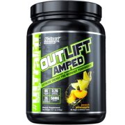 Nutrex Outlift Amped Extreme Energy Pre Workout, Peach Pineapple, 20 Servings
