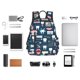thumbnail image 4 of Disketp Dental Mochila Ligera e Impermeable, Mochila de Día Resistente para Viajes, Senderismo y Uso Diario para Hombre y Mujer, 4 of 7