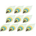 thumbnail image 1 of unbranded 10Ud Parches Para Con Bordado De Pluma De Pavo Real Para Personalizar Ropa Y Disfraces, 1 of 6