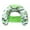 Vert, variante sur Milaget Chaise Flottante de Piscine Pliable Légère Canapé Flottant pour Voyage Fête à la Piscine Été Bleu