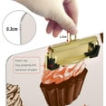 thumbnail image 4 of GZHJMY Cartoon Cake Clipboard A4 Standard Size Decorative Clipboard with Low Profile Metal Clip for Students Men Women Classroom and Office Whiteboard Clipboards, 4 of 7